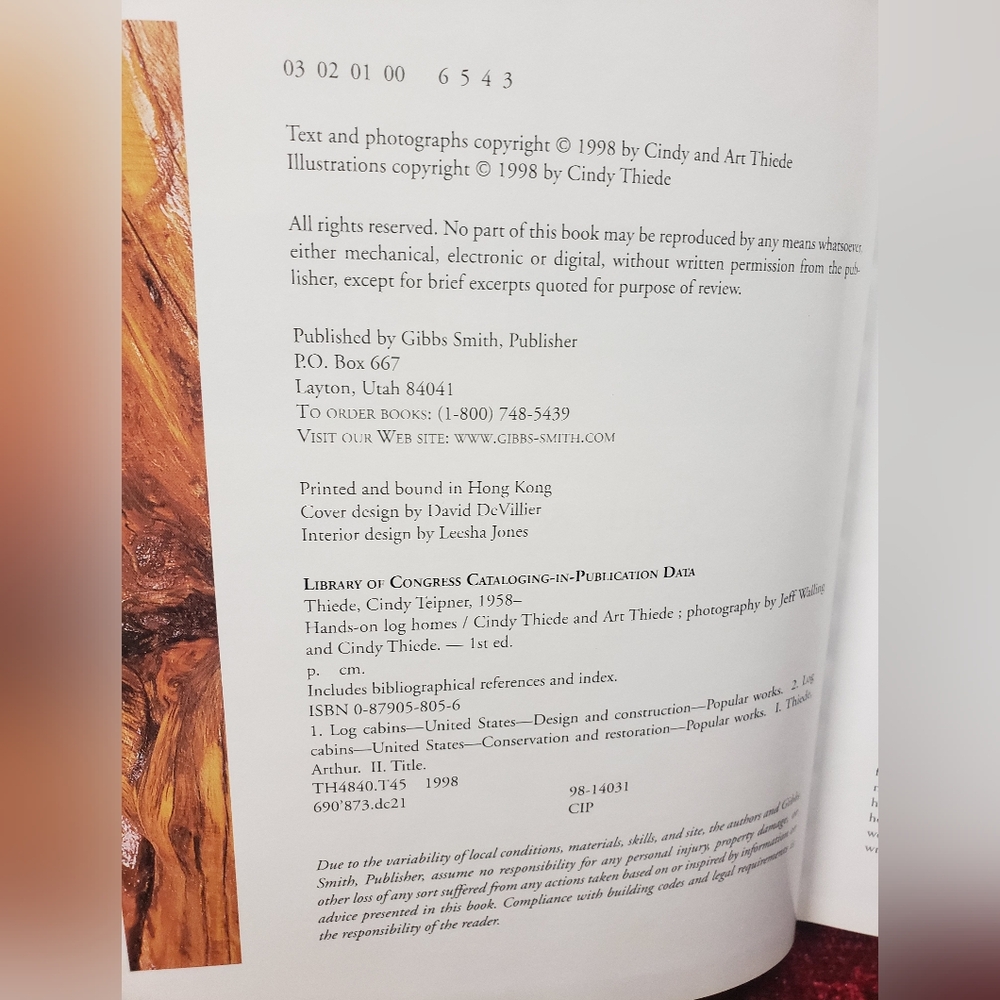 Log Home Book - Picture 4 of 5